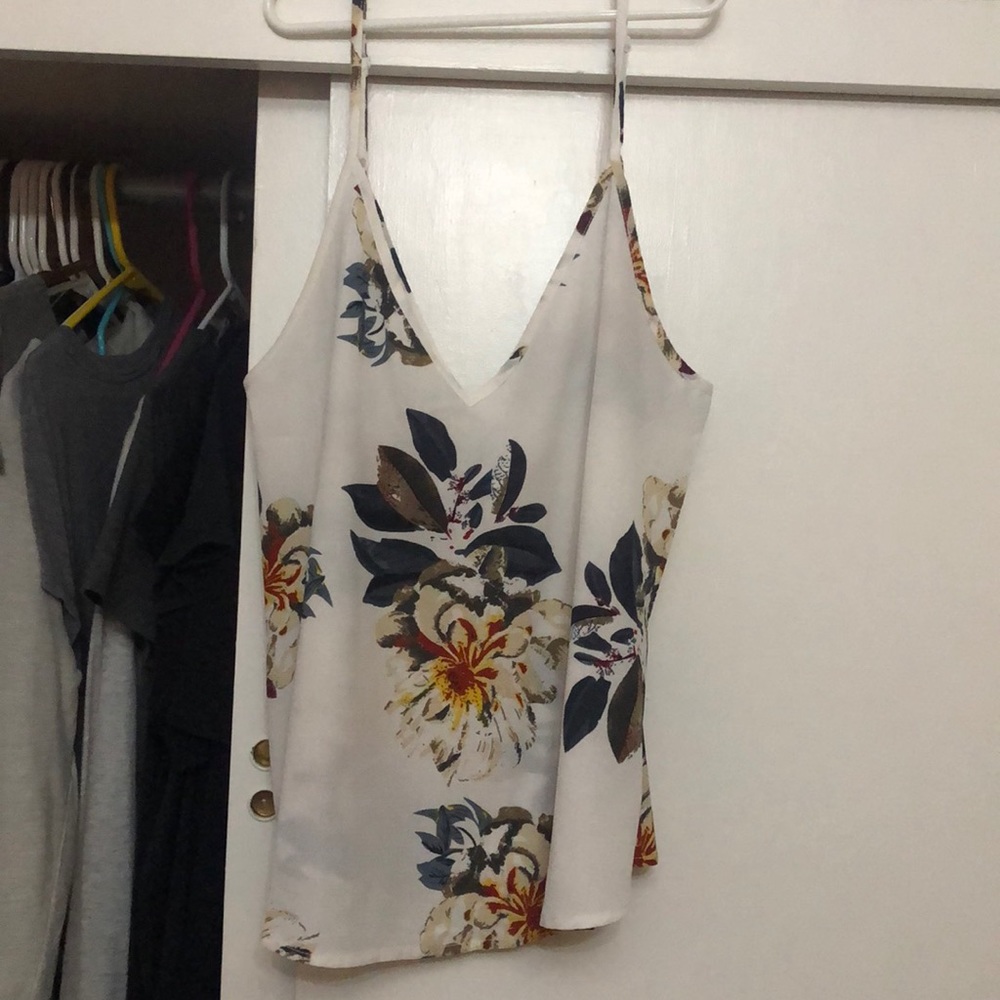 floral tank
